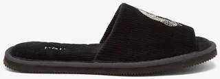 Sansindo Embroidered Corduroy Slippers