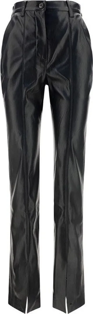 Nanushka High Waist Straight Leg Pants