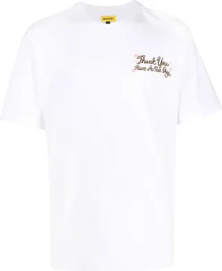 graphic-print cotton T-shirt