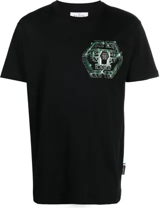 logo print T-shirt