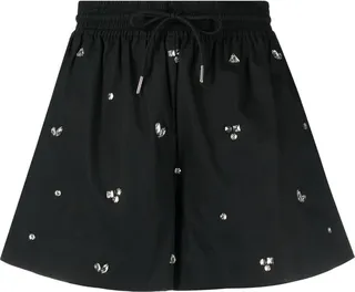 Andalousie crystal-embellished shorts