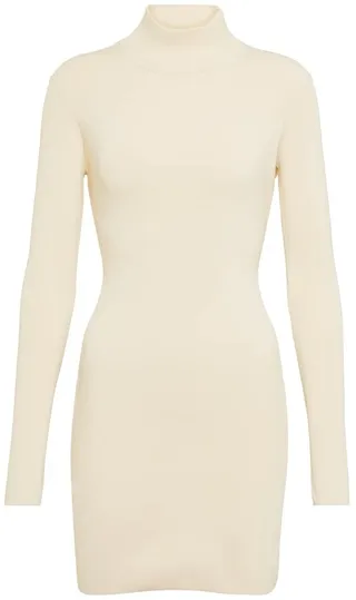 Mollie open-back minidress