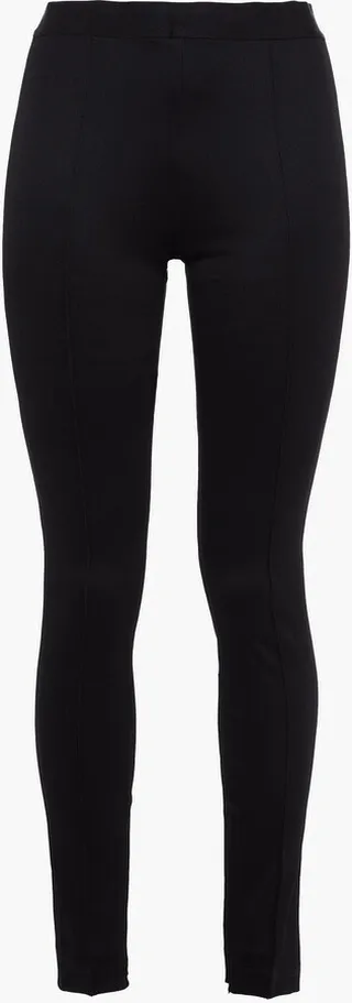 Ribbed jersey leggings