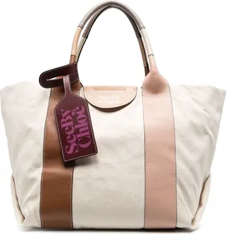 Logo-Print Tote Bag