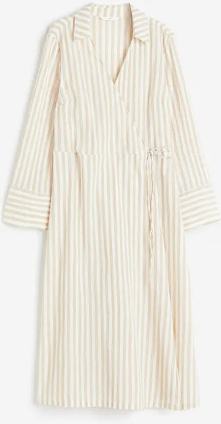 Wrapover Shirt Dress