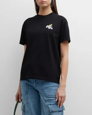 Flower Arrow Print T-Shirt