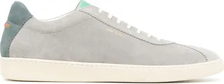 Leather Suede Low-Top Sneakers