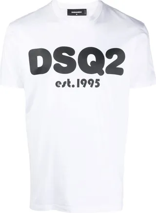 logo-print T-shirt