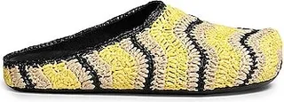 Marni x No Vacancy Inn Fussbett Sabot Clog in Yellow
