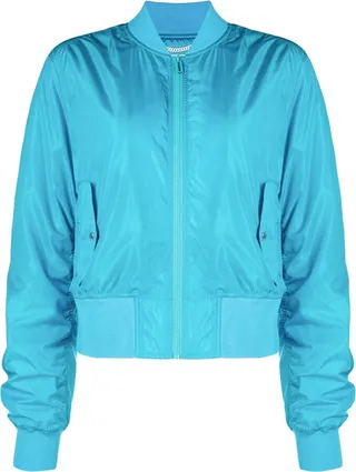 OFF-WHITE- Diag Print Bomber Jacket