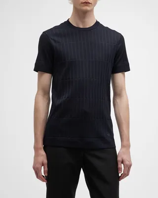 Men's Textured Stripe T-Shirt
