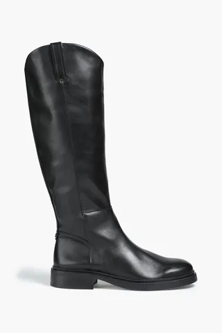 Fable leather knee boots