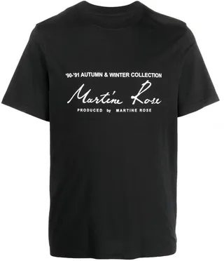 logo-print cotton T-shirt