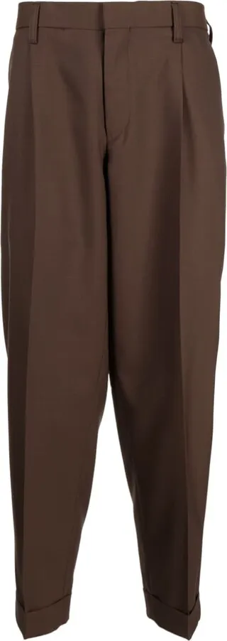 Straight-Leg Trousers