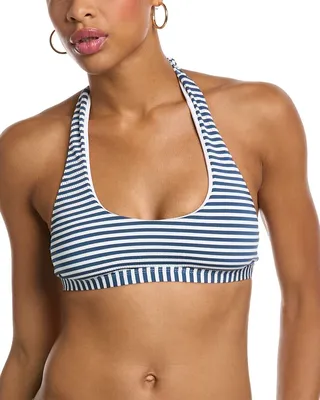 Splendid Seersucker Halter Top