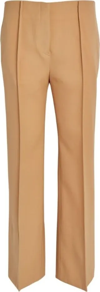 Jil Sander Wool Straight Trousers