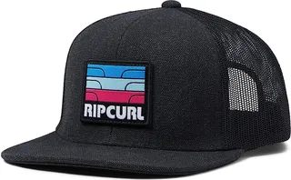 Rip Curl Surf Revival Logo Trucker (Black) Caps