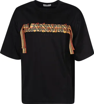 Curb Logo Embroidered T-shirt