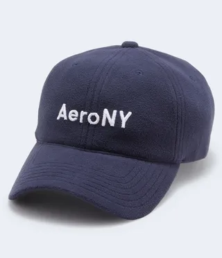 Aeropostale Men's Ny Polar Fleece Adjustable Hat