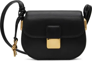 Bottega Veneta Black Mini Desiree Crossbody Bag