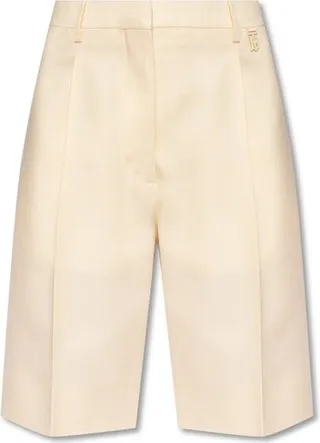 Burberry High-Rise Knee-Length Tailored Shorts