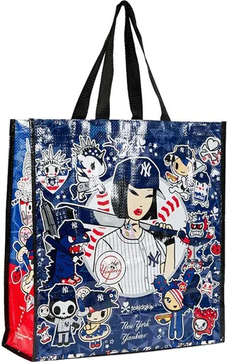 Women's Tokidoki New York Yankees Vinyl Tote Bag
