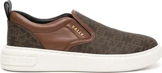 Mardy monogram-print sneakers