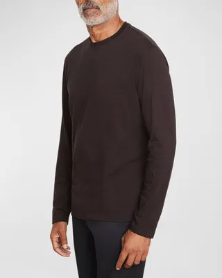 Men's Mini-Stripe Crew T-Shirt
