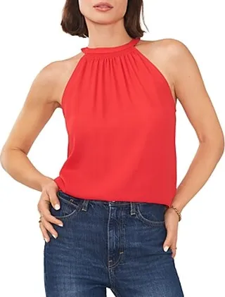 1.state Smocked Halter Neck Top