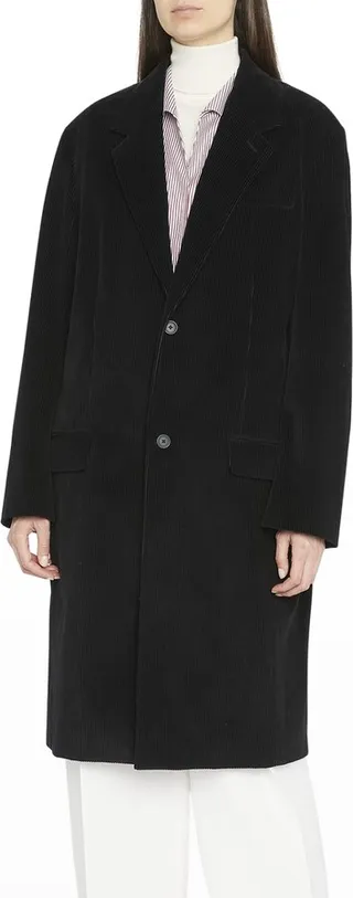 Topeeka Wool Corduroy Peacoat