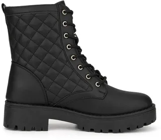 Alexandria Quilted Combat Boot