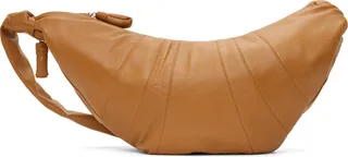 LEMAIRE Tan Large Croissant Bag