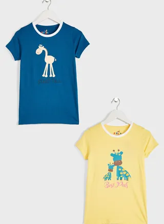 Pack Of 2 Tees