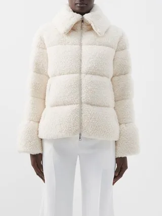 Barbot High-neck Faux-shearling Down Jacket