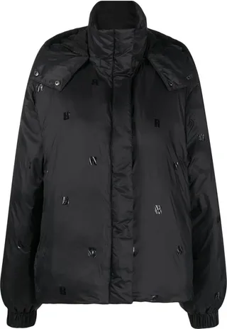 Logo-Print Puffer Jacket