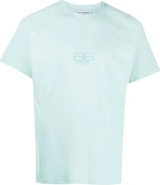 logo-print cotton T-shirt