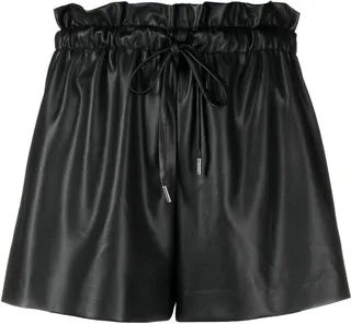 Gathered Drawstring Shorts