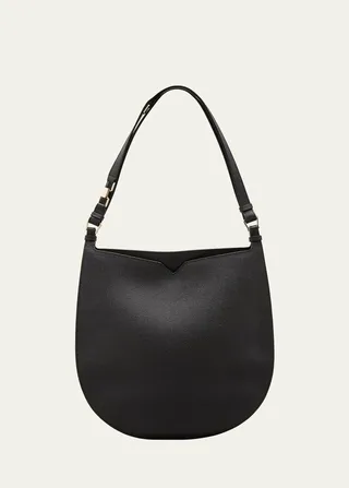 Weekend Hobo Large Leather Shoulder Bag