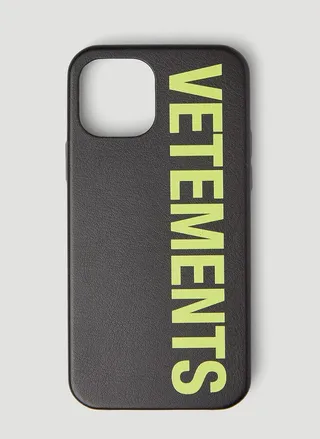 Vetements Logo Print iPhone 12 Pro Case