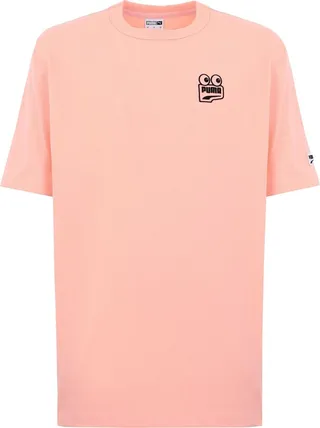 Downtown Graphic Tee T-shirt Salmon Pink