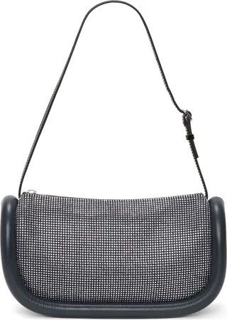 Bumper-15 stud-embellishment shoulder bag