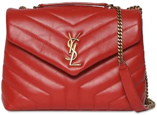 Small Loulou puffer leather bag
