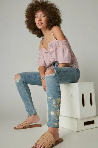 High Rise Bridgette Skinny