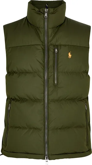 Polo Ralph Lauren Logo Quilted Shell Gilet