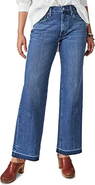 Lucky Brand Women's High Rise Wide Leg Jean