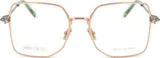 Jimmy Choo Eyewear Square Frame Glasses