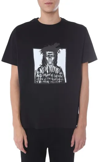 Neil Barrett New Noise Graphic Print T-Shirt
