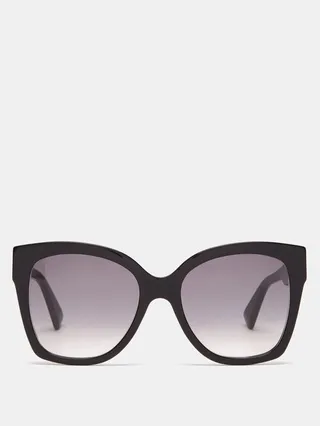 Oversized Square Acetate Sunglasses