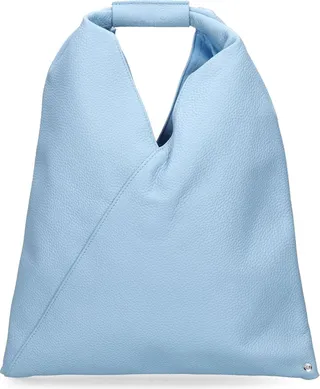Small Japanese leather tote bag