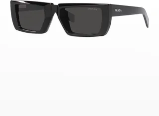 Rectangle Acetate Sunglasses